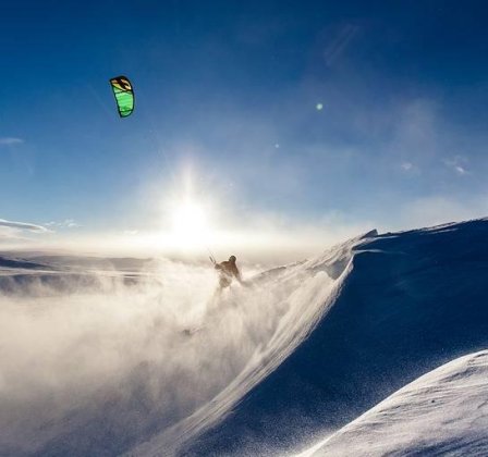Snowkiting kurz