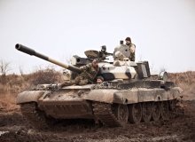 Řízení bojového tanku T55