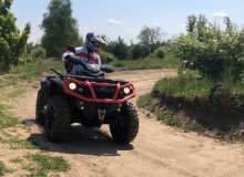 Offroad jízda na čtyřkolce