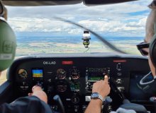 Privátní let pilotem letadla na zkoušku Brno