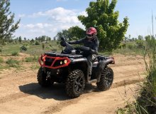 Offroad jízda na čtyřkolce
