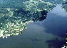 Let vrtulníkem nad Brněnskou přehradou
