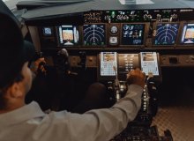 Simulátor Boeing 737NG na Moravě