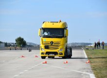 Jízda v Trucku  na polygonu Příbram
