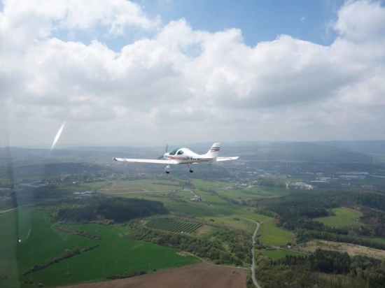 Pilotem letadla na zkoušku Příbram