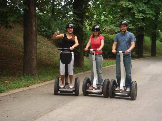 Jízda na segway v Brně