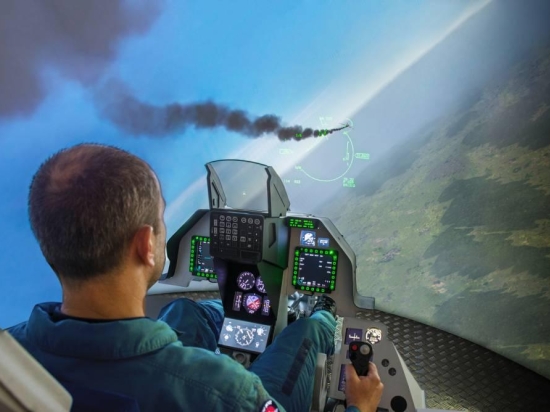 Simulátor stíhačka F16