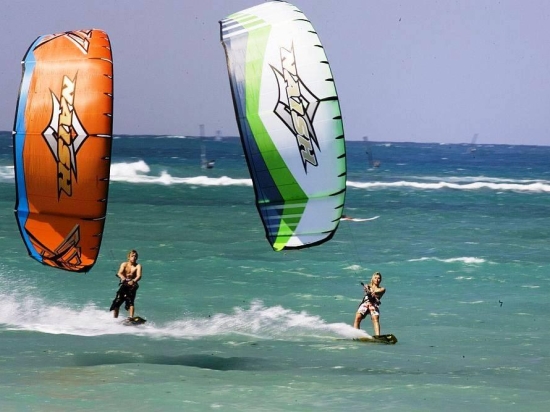 Kiteboarding