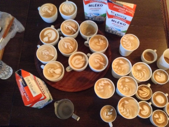 Trénink Latté Art