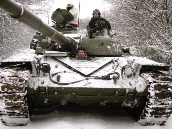 Řízení bojového tanku