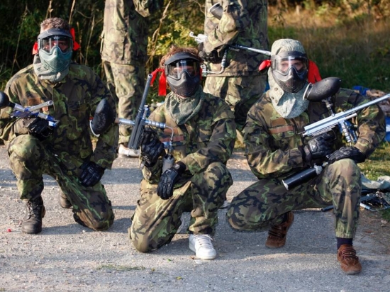 Paintball a čtyřkolka Praha