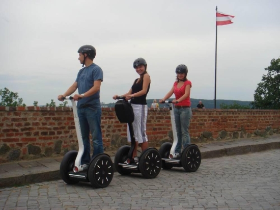 Jízda na segway v Brně