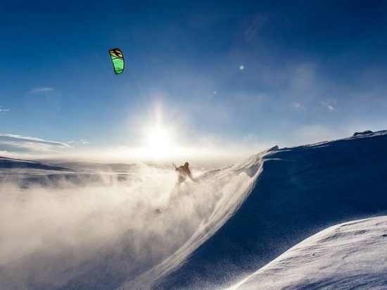 Snowkiting kurz