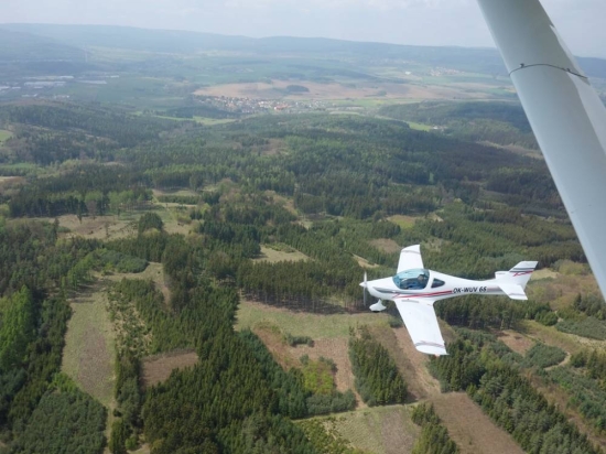 Pilotem letadla na zkoušku Příbram