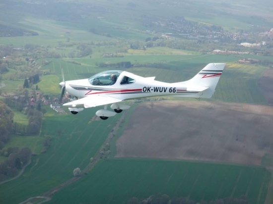 Pilotem letadla na zkoušku Příbram