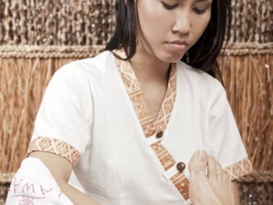 Thajská masáž končetin