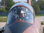 Let stíhačkou L-29 Delfín Brno
