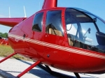 Moderní vrtulník Robinson R44