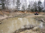 Průjezd motokrosovou dráhou