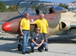 Let stíhačkou L-29 Delfín Brno